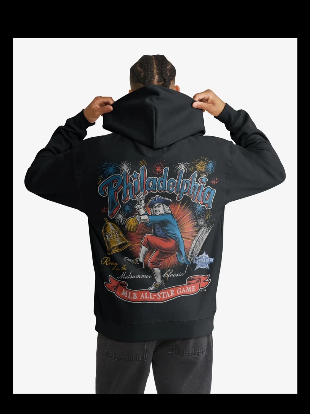 MLB all star game 2026 HOODIE  backer ’47 SOLD OUT foundation Philadelphia NWT L